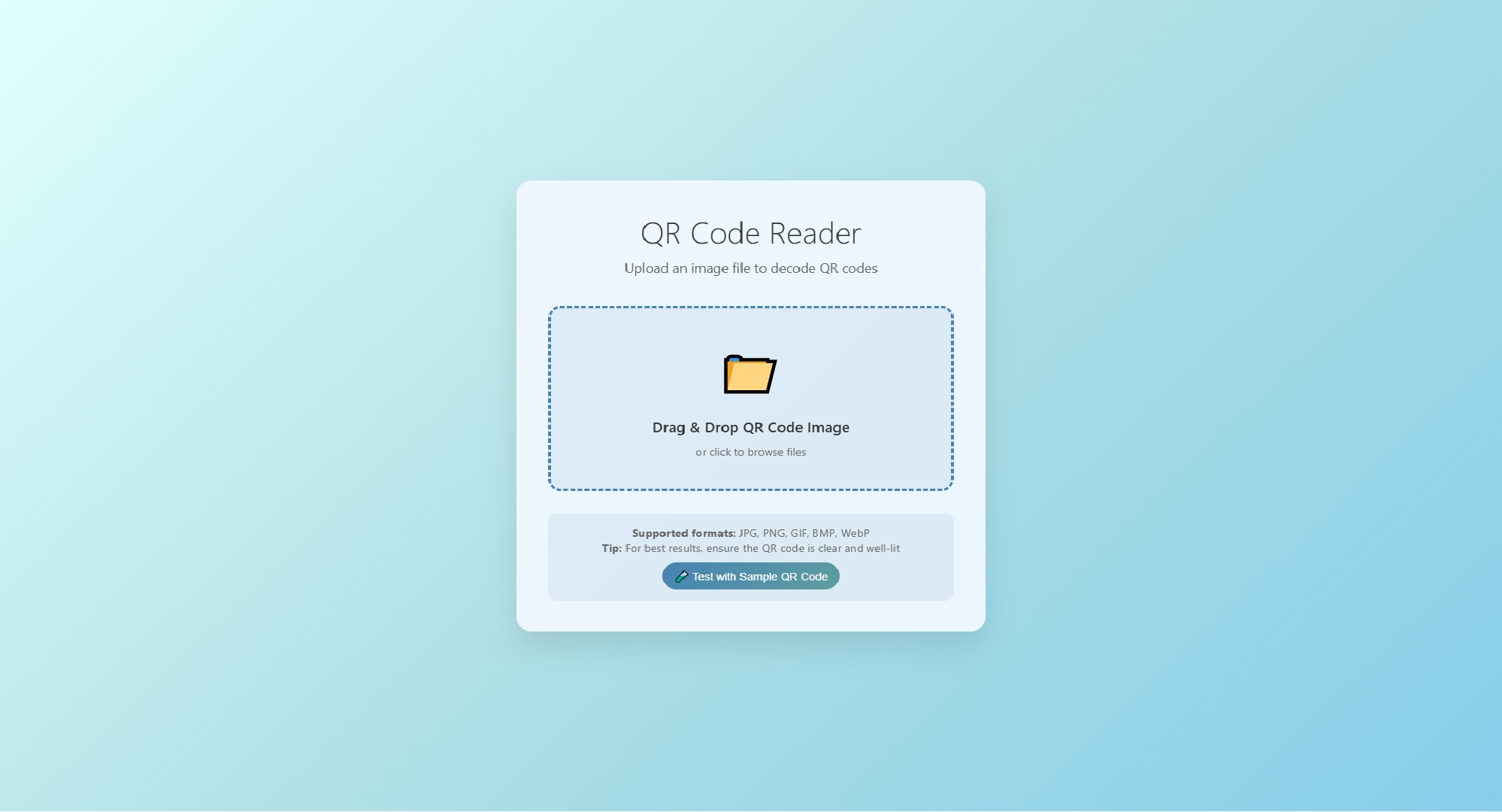 QR Reader Project